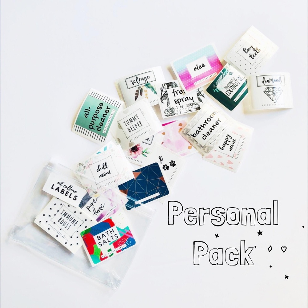 Labels, stickers, all waterproof and oil proof. I have a huge variety.